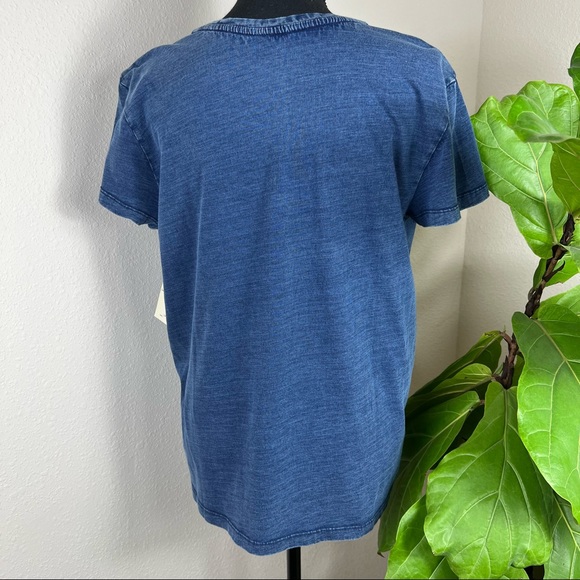 LUCKY BRAND | True Indigo Blue T-Shirt - Picture 5 of 10